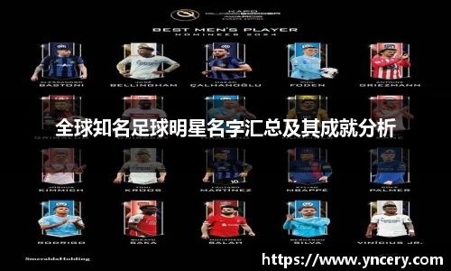 全球知名足球明星名字汇总及其成就分析