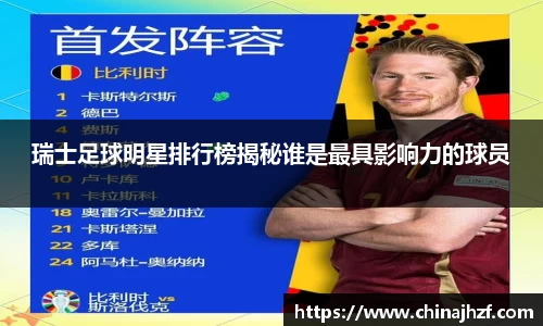 瑞士足球明星排行榜揭秘谁是最具影响力的球员